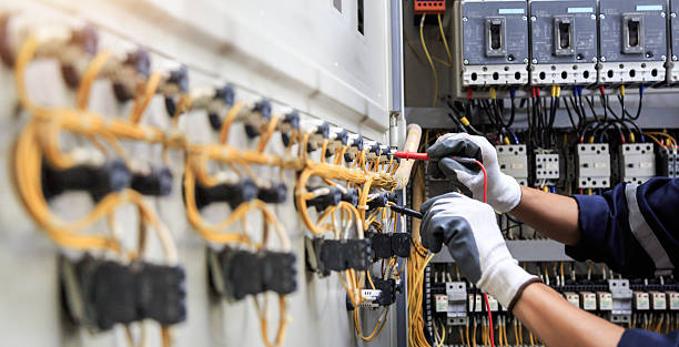 Professional Electrician technician working in North Plymouth, MA